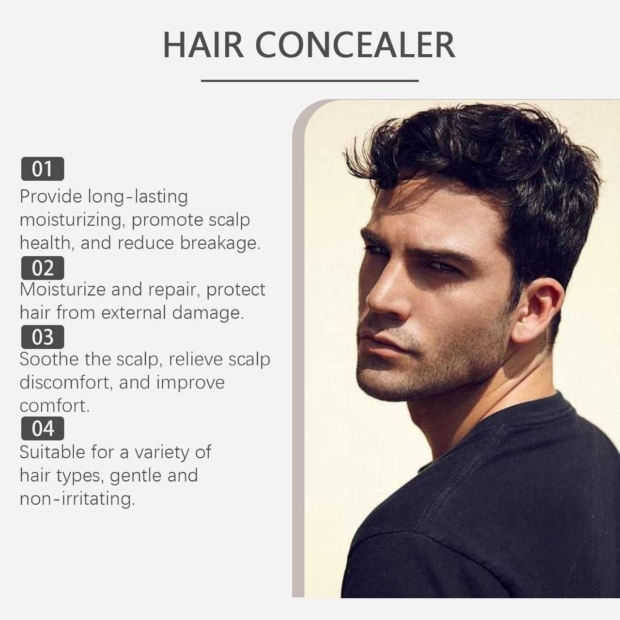 Hair Concealer-  Natural Hairline Enhancer : (Pack of 2)