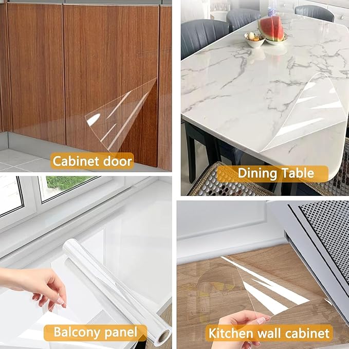 Self- Adhesive Transparent Electrostatic Wall Protection Film Buy 1 Get 1 Free